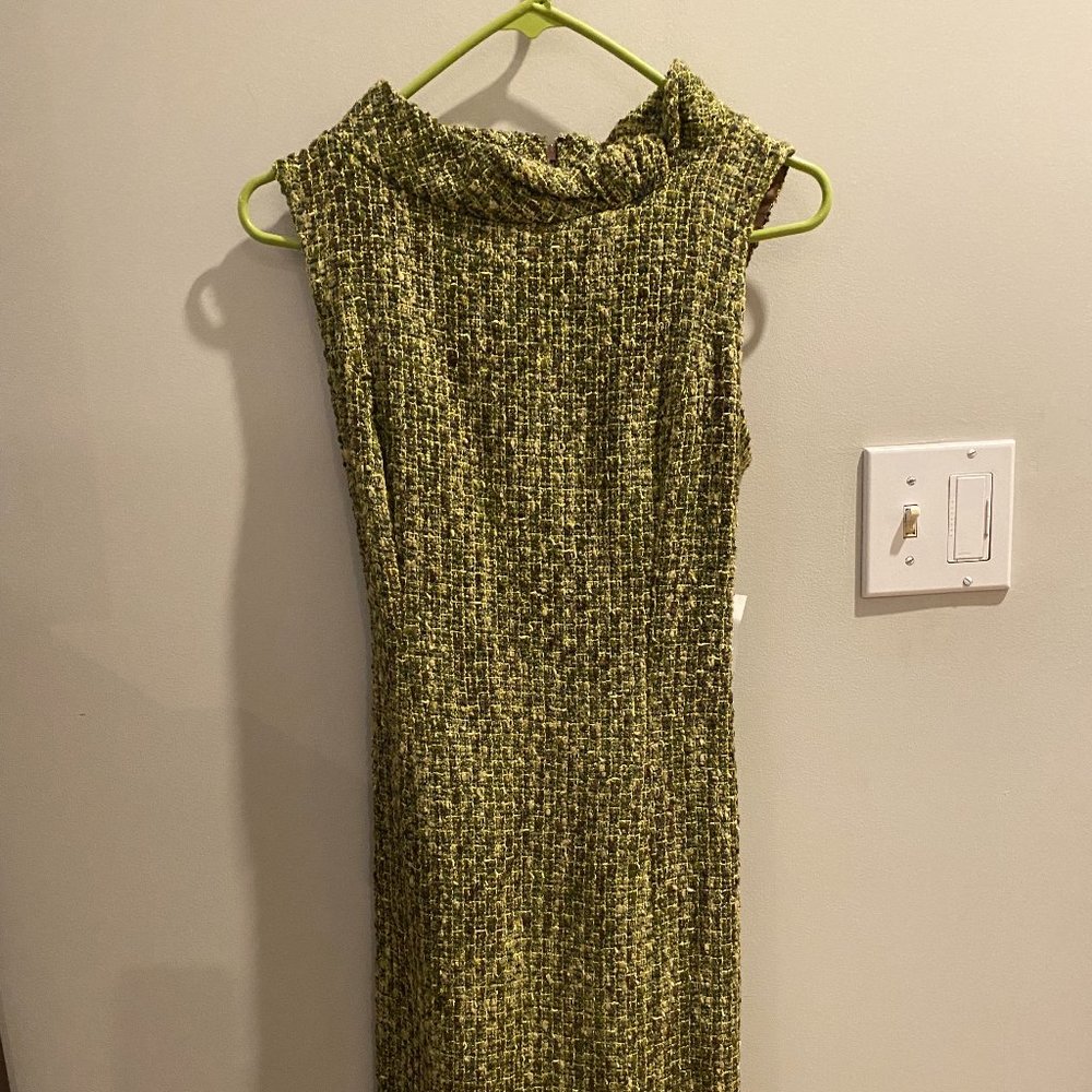 Green/Brown cocktail dress